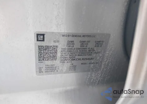 2020 Chevrolet Tahoe 2Wd Lt from USA, damaged, VIN 1GNSCBKCXLR254180